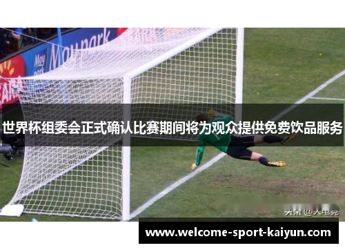 世界杯组委会正式确认比赛期间将为观众提供免费饮品服务